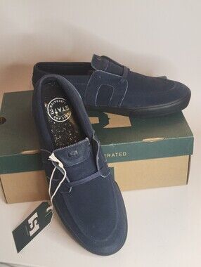 State Footwear X Christian Maalouf Navy Suede Men’s Shoes